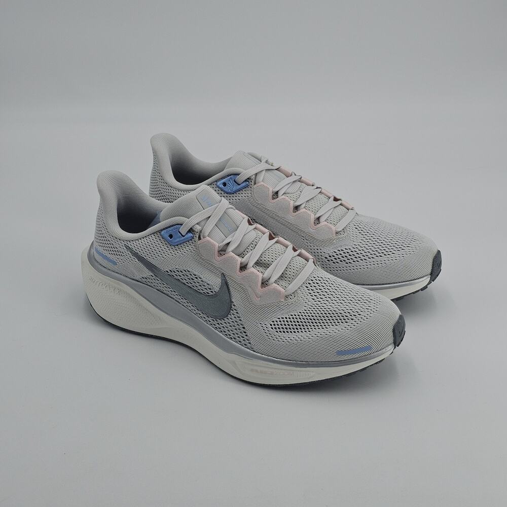 Nike Womens 8 Air Zoom Pegasus 41 running shoe Photon Pewter Pink